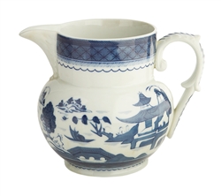 Blue Canton Pitcher (Large) by Mottahedeh