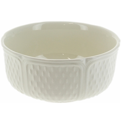 Pont Aux Choux White Cereal Bowl by Gien France