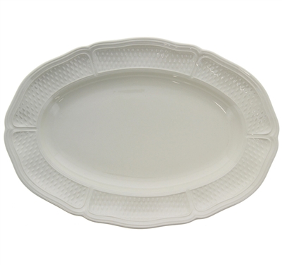 Pont Aux Choux White Oval Platter No. 6 by Gien France