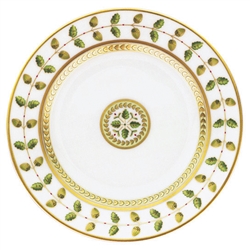 Constance Green Dinner  Plate by Bernardaud