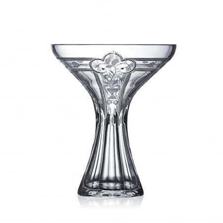 Varga Crystal - Imperial Clear Bouquet Vase - 8"