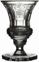 Imperial Footed Vase (6") by Varga Crystal