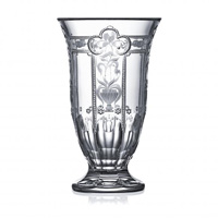 Varga Crystal - Imperial Clear Footed Vase - 10"