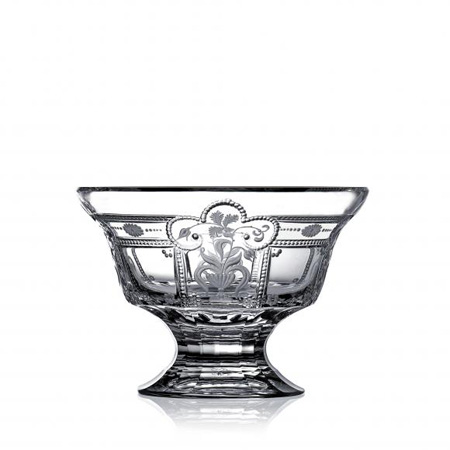 Varga Crystal - Imperial Clear Footed Bowl - 6''