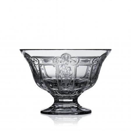 Varga Crystal - Imperial Clear Footed Bowl - 8"