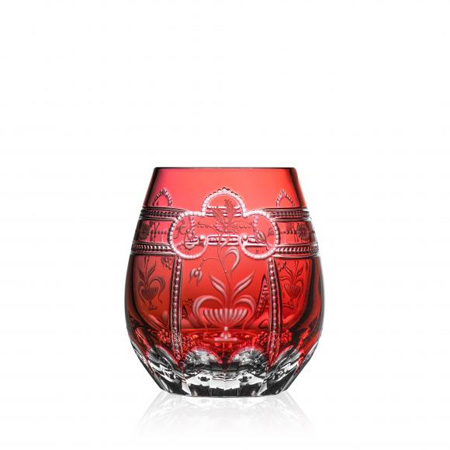 Varga Crystal - Imperial Raspberry Old Fashioned Glass