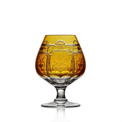 Varga Crystal - Imperial Amber Brandy Glass