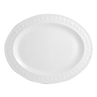 Louvre 13" Oval Platter by Bernardaud