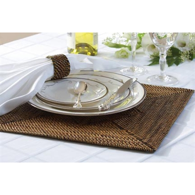 Calaisio - Square Placemat with 4 Diamonds Pattern