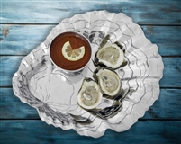 Oyster with Pearl Chip & Dip by Arthur Court Designs