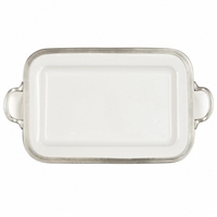 Tuscan Rectangular Tray with Handles by Arte Italica
