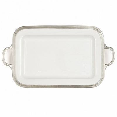 Tuscan Rectangular Tray with Handles by Arte Italica