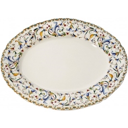 Toscana Large Oval Platter by Gien France