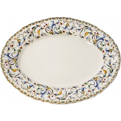 Toscana Large Oval Platter by Gien France