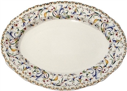 Toscana Small Oval Platter by Gien France