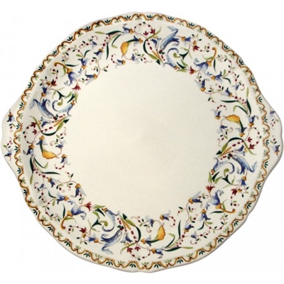 Toscana Cake Plate by Gien France