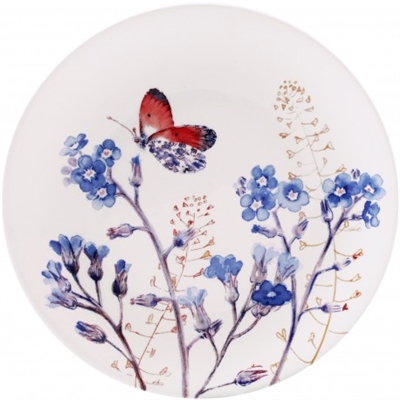 Azure Canape Plate by Gien France