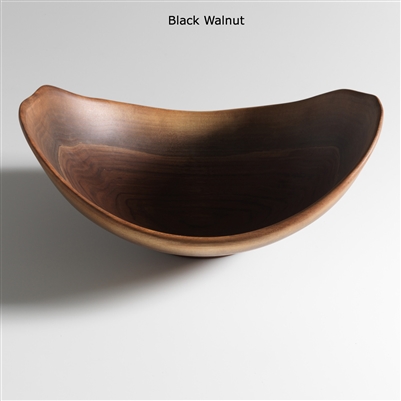 Live Edge 13" Black Walnut Bowl by Andrew Pearce