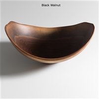 Live Edge 17" Black Walnut Bowl by Andrew Pearce