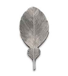 Feather of Icarus Pewter Tray by Vagabond House