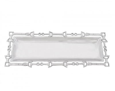 Equestrian Open Oblong Tray by Arthur Court Designs