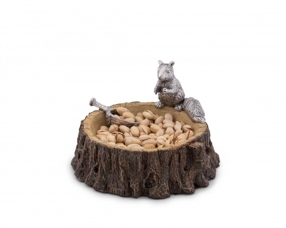 Standing Squirrel Nut Bowl by Arthur Court Designs