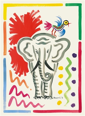 Elephant - Kazumi Yoshida by Tiger Flower Studio