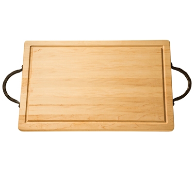 24" Rectangle Wood Cutting Board by Maple Leaf at Home