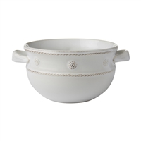 Berry and Thread White 2 Handled Soup/Chili Bowl by Juliska