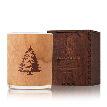 Frasier Fir Holiday Wood Wick Candle (9.5 oz) by Thymes