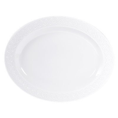 Louvre Oval Platter by Bernardaud