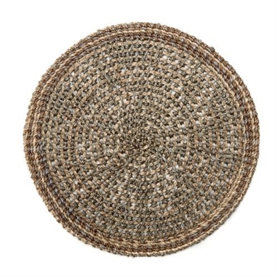 Crochet Abaca Placemat by Deborah Rhodes