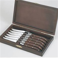 Couzon Lou Laguiole Louis Steak Knives, Set of 6