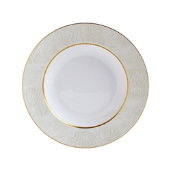 Sauvage Or Rimmed Soup by Bernardaud