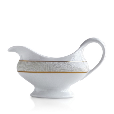 Sauvage Or Gravy Boat by Bernardaud