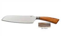 Coltelleria Saladini - Santoku Knife with Ox Horn Handle