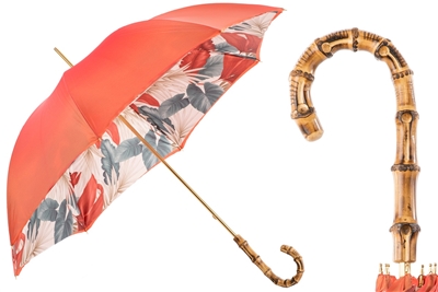 Coral Palm Umbrella by Pasotti