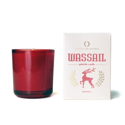 Wassail Candle by Farmhouse Pottery