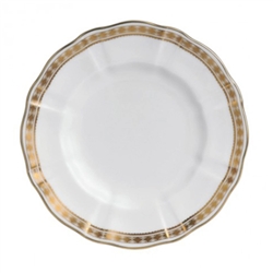 Carlton Gold Bread and Butter Plate by Royal Crown Derby