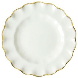 Chelsea Duet Fluted Dessert Plate by Royal Crown Derby