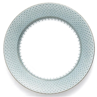 Turquoise Lace Service Plate by Mottahedeh