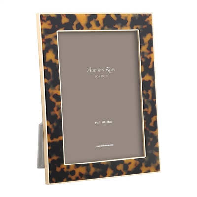 Faux Tortoise Gold Frame  (5"x7") by Addison Ross