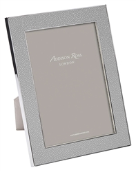 Faux Shagreen Grey 5"x7" Frame by Addison Ross