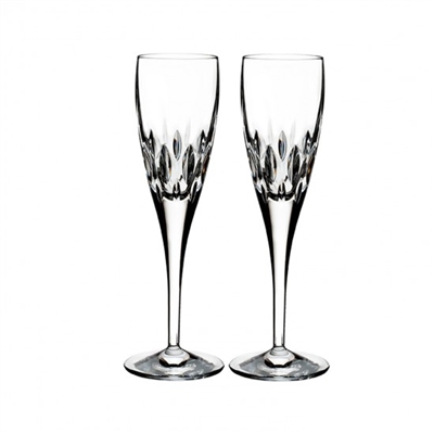 Ardan Enis Set of Two Flutes by Waterford Crystal