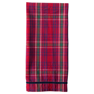 Christmas Tartan Red Tea Towel by Juliska