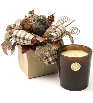 Tweed - 14oz. Gift Box Candle by Lux Fragrances