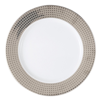 Athena Platinum Service Plate by Bernardaud