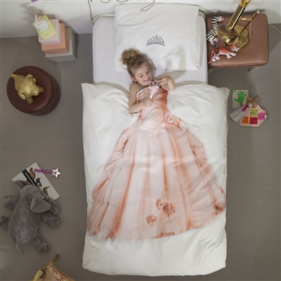 Pink Princess Duvet Cover by SNURK