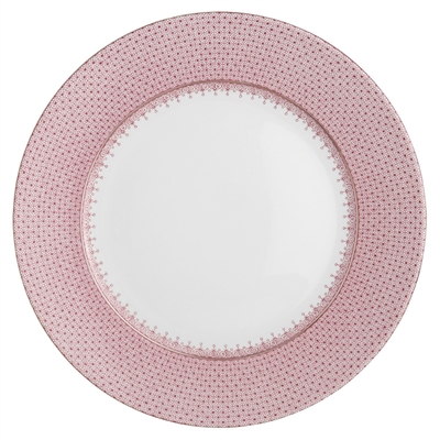 Pink Lace Bread & Butter Plate by Mottahedeh