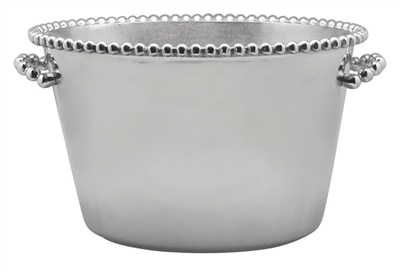 Pearled Medium Ice Bucket by Mariposa